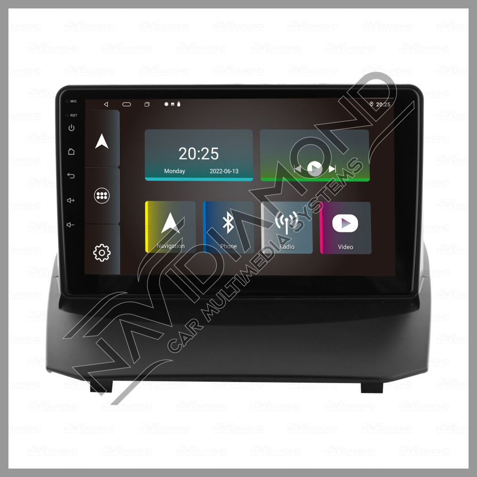 NAVIDIAMOND FORD FİESTA 2009 2012 ANDROİD MULTIMEDYA NVD-0038