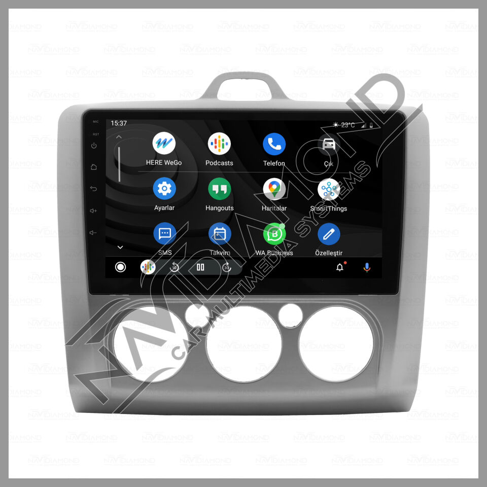 NAVIDIAMOND FORD FOCUS 2 MANUEL ANDROİD MULTIMEDYA NVD-0053