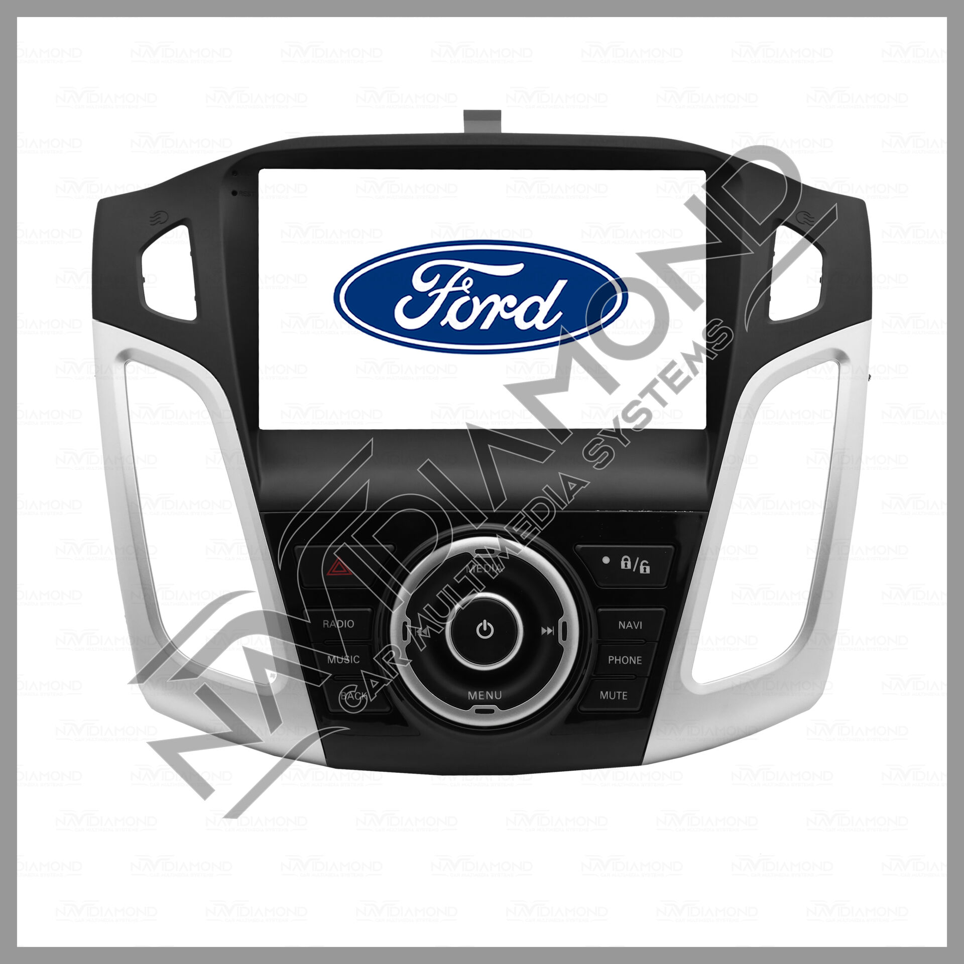 NAVIDIAMOND FORD FOCUS 3 9 İNÇ ANDROİD MULTIMEDYA GRİ NVD-0057