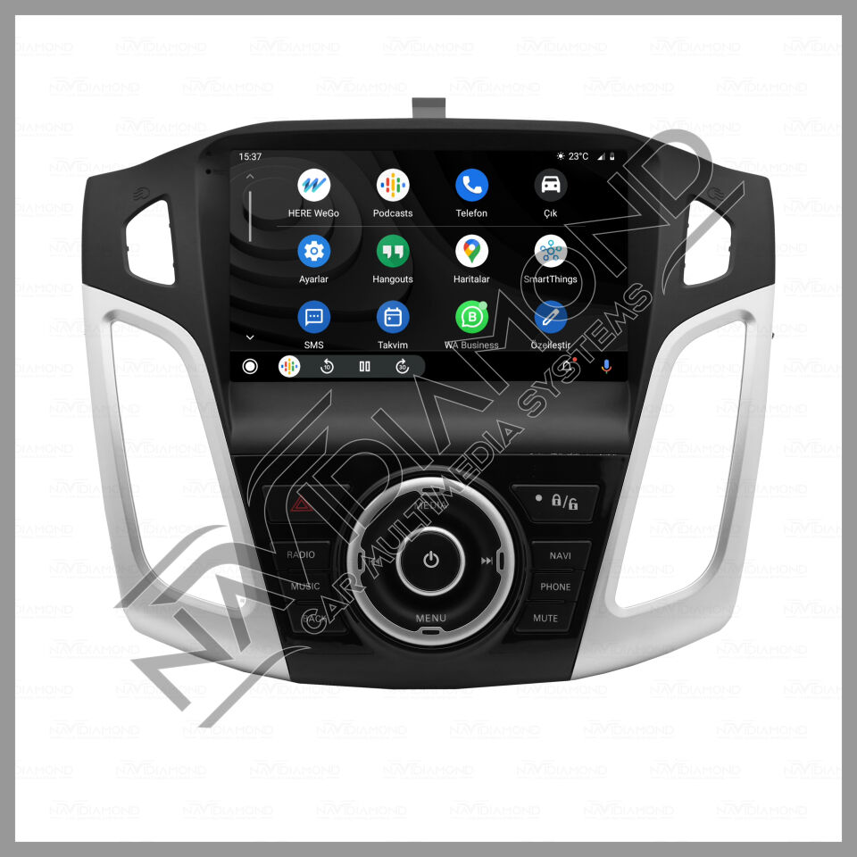 NAVIDIAMOND FORD FOCUS 3 9 İNÇ ANDROİD MULTIMEDYA GRİ NVD-0057
