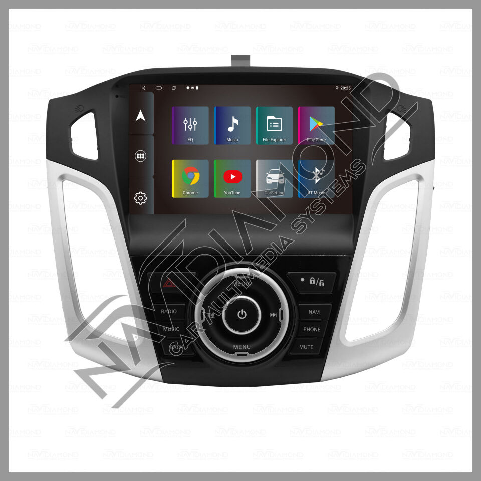 NAVIDIAMOND FORD FOCUS 3 9 İNÇ ANDROİD MULTIMEDYA GRİ NVD-0060