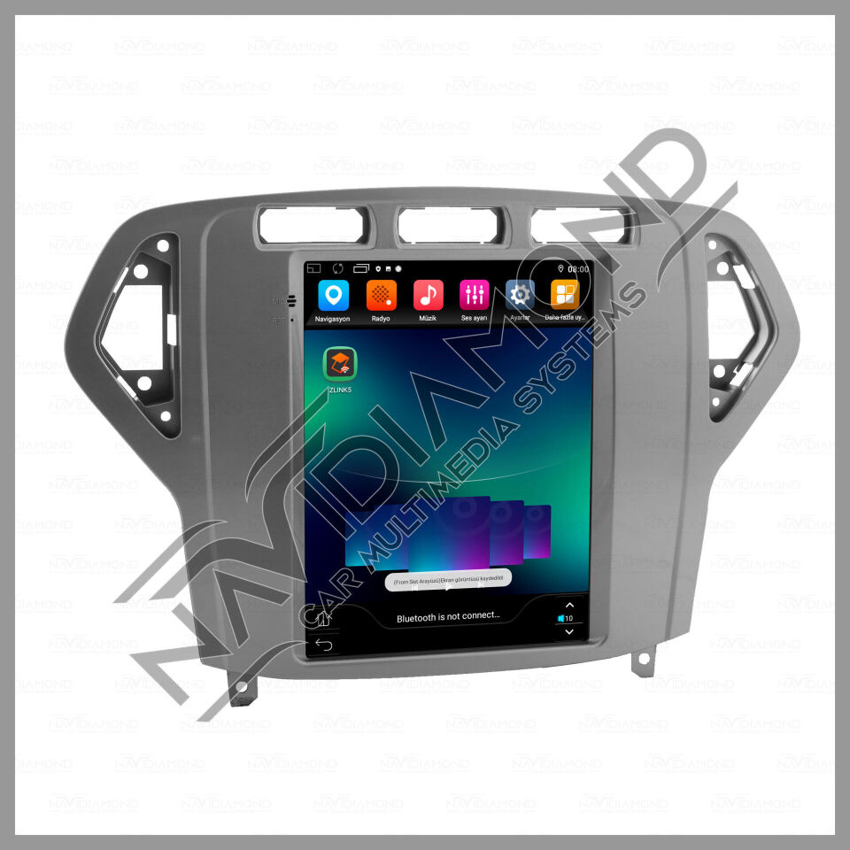 NAVIDIAMOND FORD MONDEO 2007 2012 ANDROİD TESLA EKRAN GRİ NVD-1124