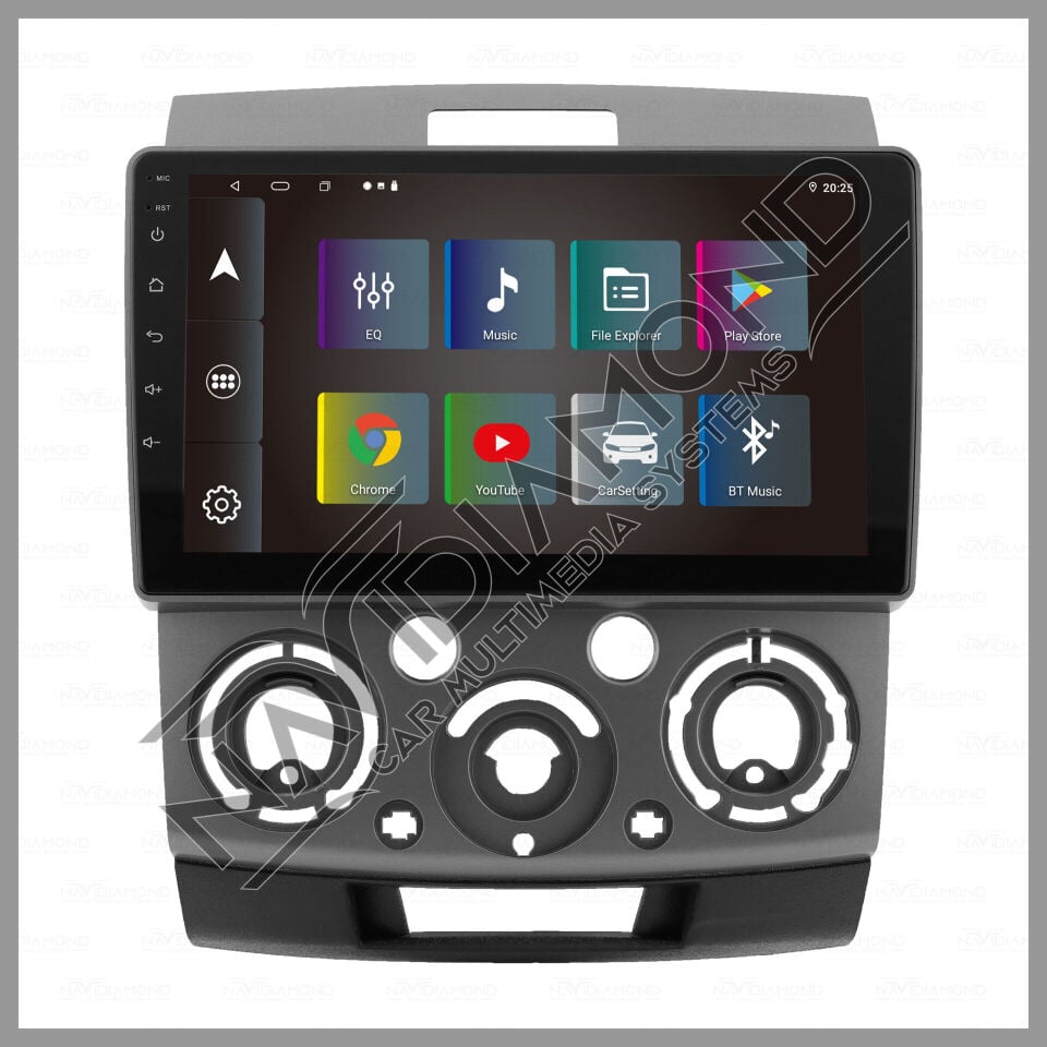 NAVIDIAMOND FORD RANGER 2006 2010 ANDROİD MULTIMEDYA  NAVİGASYON  NVD-1131