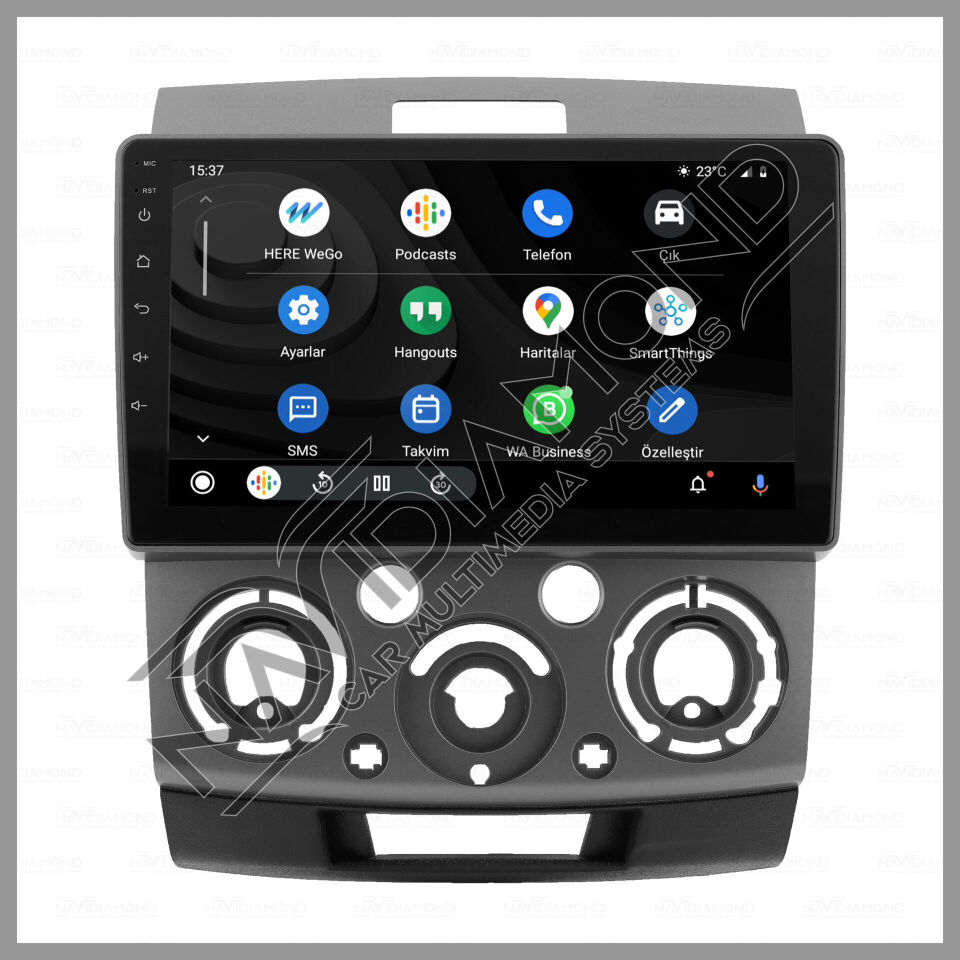 NAVIDIAMOND FORD RANGER 2006 2010 ANDROİD MULTIMEDYA  NAVİGASYON  NVD-1132
