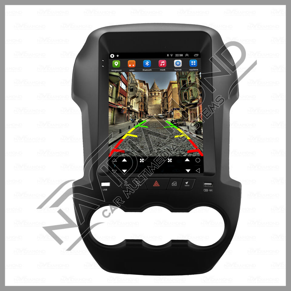 NAVIDIAMOND FORD RANGER 2012 2018 ANDROİD TESLA MULTİMEDYA NVD-1137