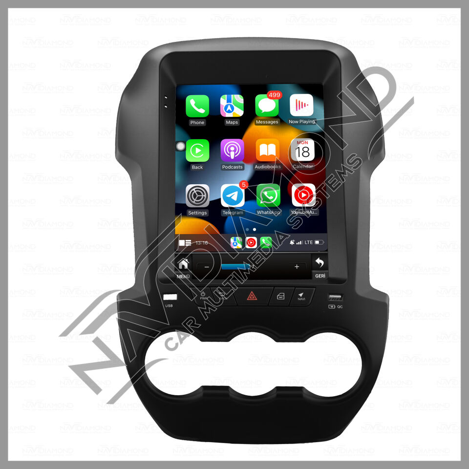 NAVIDIAMOND FORD RANGER 2012 2018 ANDROİD TESLA MULTİMEDYA NVD-1137