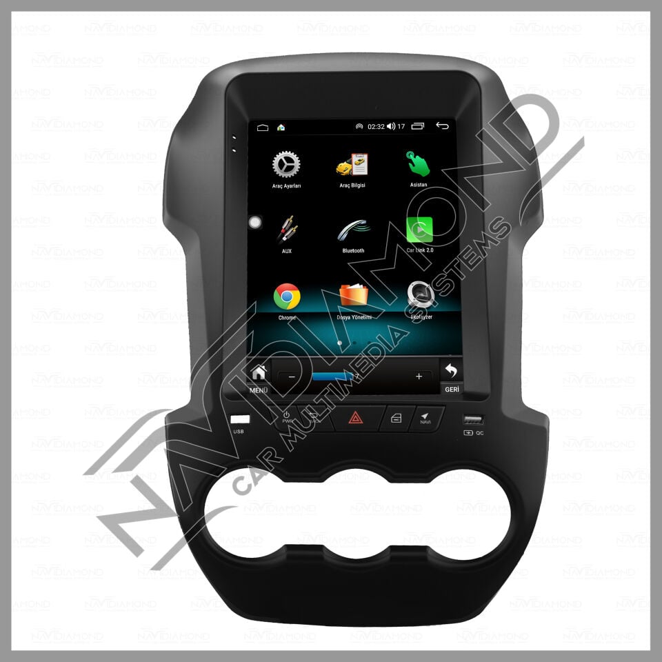 NAVIDIAMOND FORD RANGER 2012 2018 ANDROİD TESLA MULTİMEDYA NVD-1137