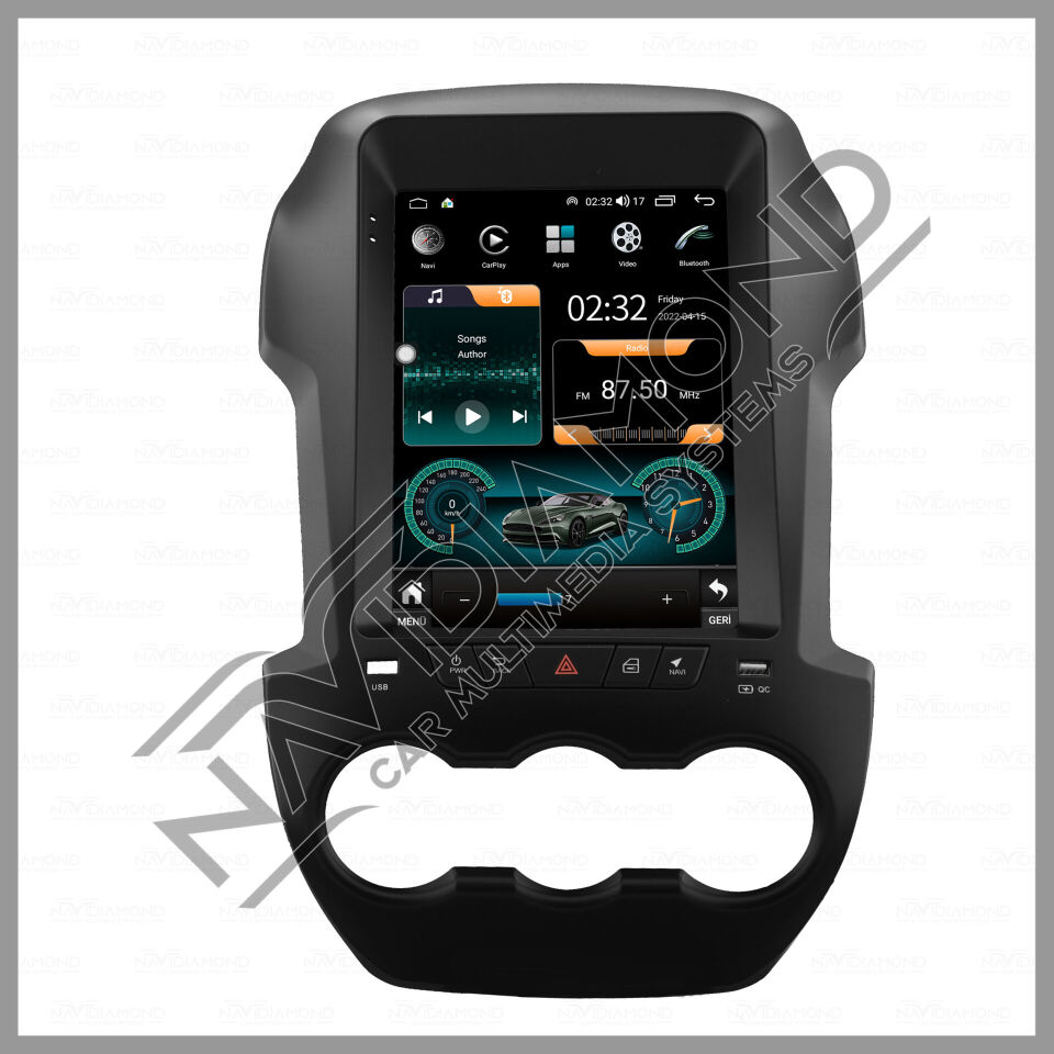 NAVIDIAMOND FORD RANGER 2012 2018 ANDROİD TESLA MULTİMEDYA NVD-1138