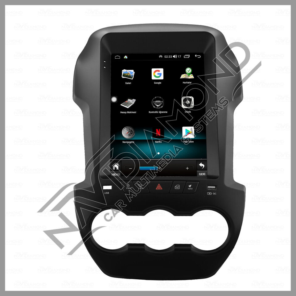 NAVIDIAMOND FORD RANGER 2012 2018 ANDROİD TESLA MULTİMEDYA NVD-1140