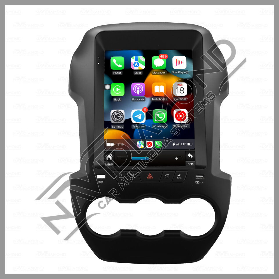 NAVIDIAMOND FORD RANGER 2012 2018 ANDROİD TESLA MULTİMEDYA NVD-1140