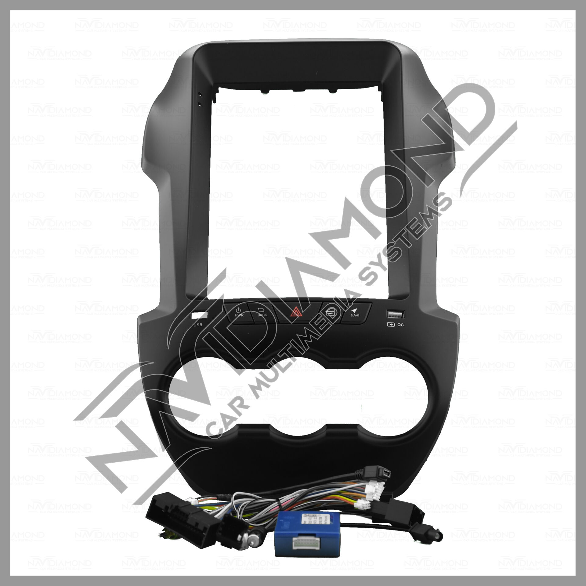 NAVIDIAMOND FORD RANGER 2012 2018 ANDROİD MULTIMEDYA TESLA EKRAN ÇERÇEVESİ NVD-11103