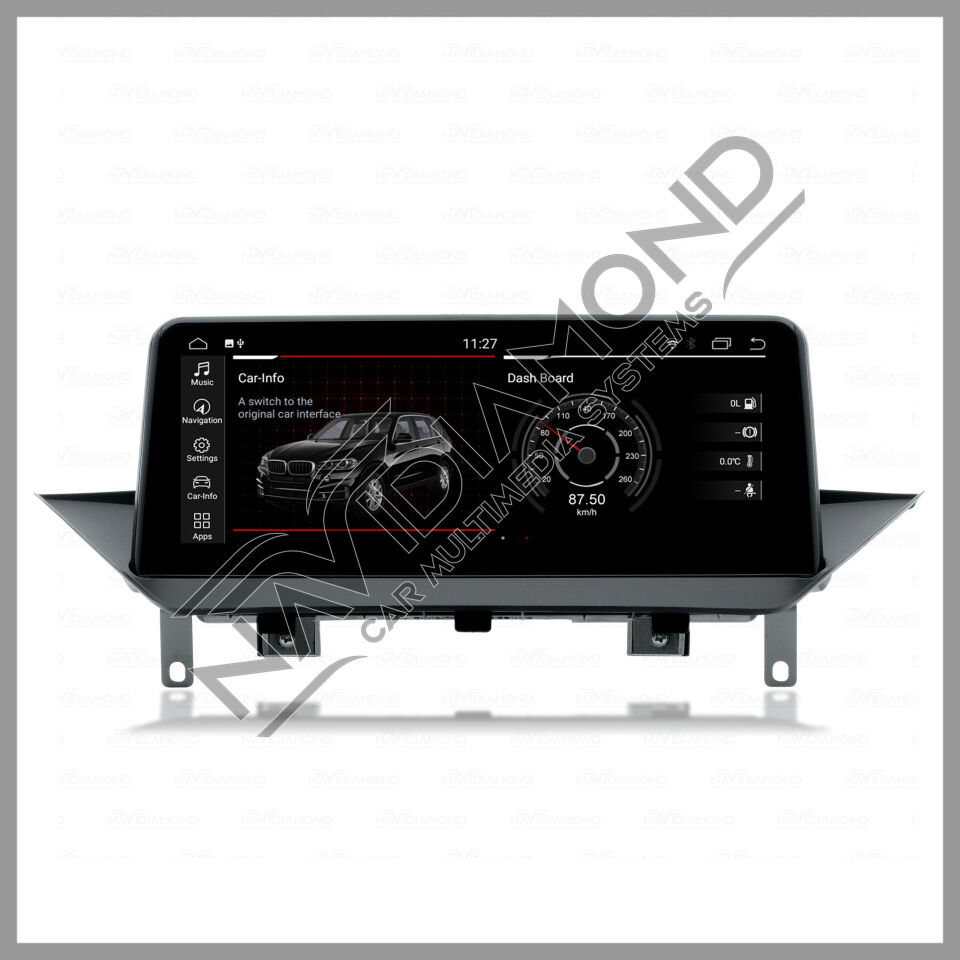 NAVIDIAMOND BMW X1 E84 iDrive 2009-2015  ANDROID MULTIMEDYA NBT EKRAN