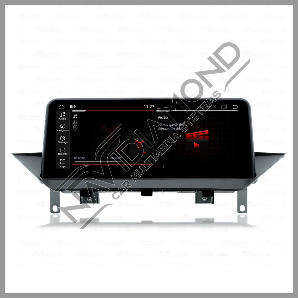 NAVIDIAMOND BMW X1 E84 iDrive 2009-2015  ANDROID MULTIMEDYA NBT EKRAN