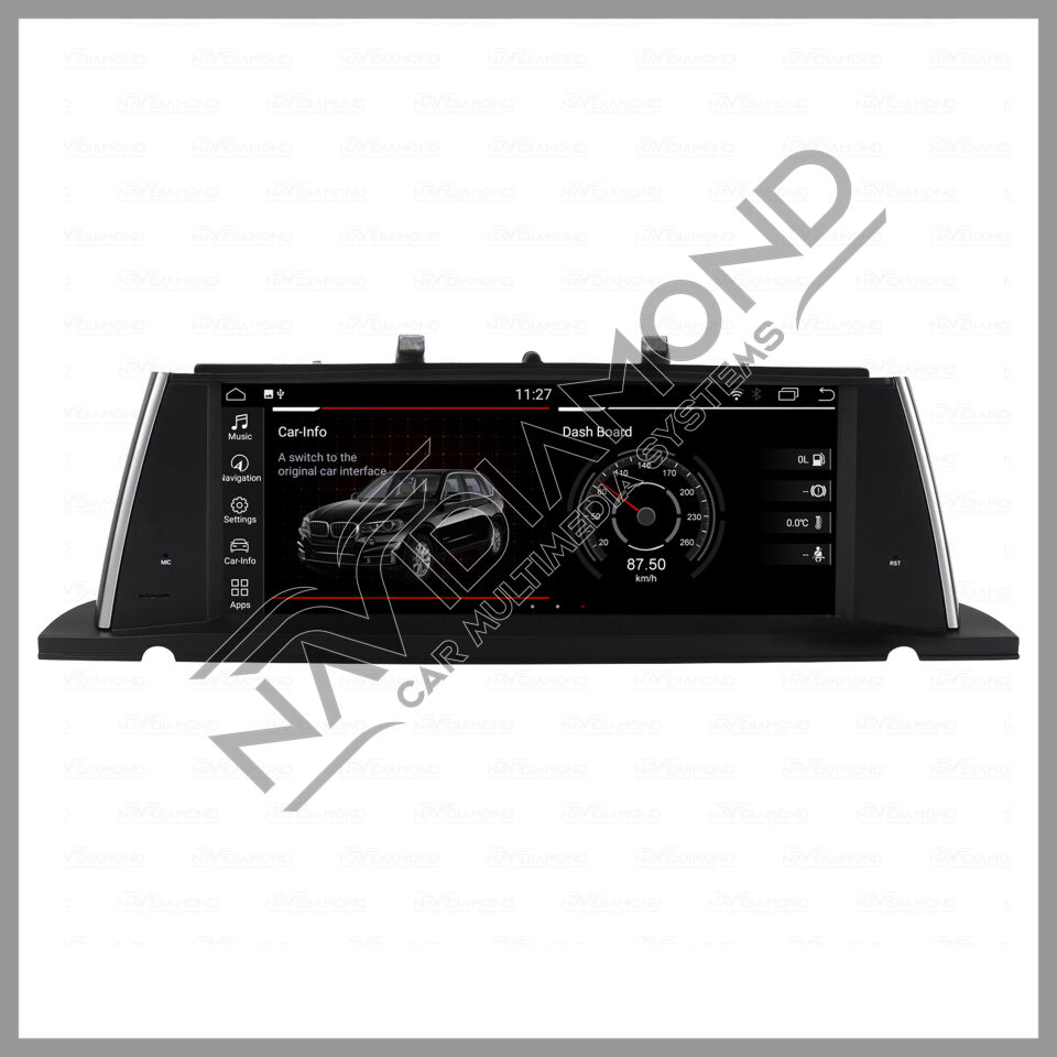 NAVIDIAMOND BMW 5 SERİSİ GT 2013 2016 10,2'' ANDROİD MULTIMEDYA NBT EKRAN