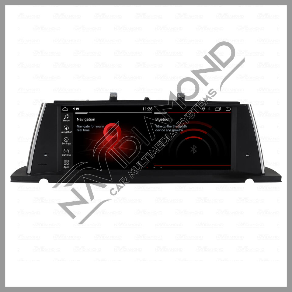 NAVIDIAMOND BMW 5 SERİSİ GT 2013 2016 10,2'' ANDROİD MULTIMEDYA NBT EKRAN