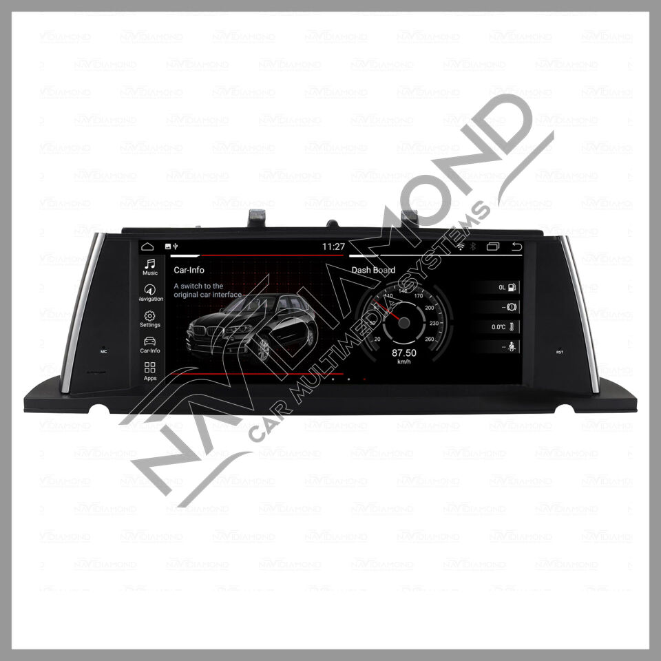 NAVIDIAMOND BMW 5 SERİSİ GT 2009 2012 10,2'' ANDROİD MULTIMEDYA NBT EKRAN