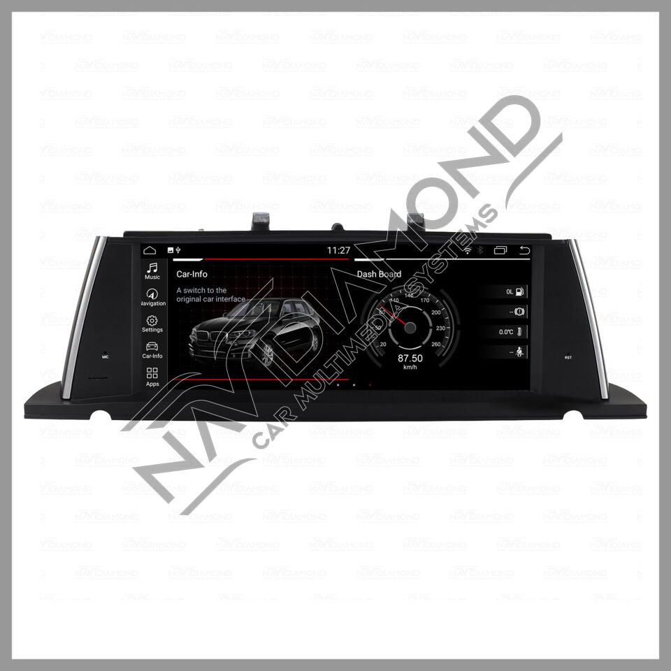 NAVIDIAMOND BMW 5 SERİSİ GT 2013 2016 10,2'' ANDROİD MULTIMEDYA NBT EKRAN