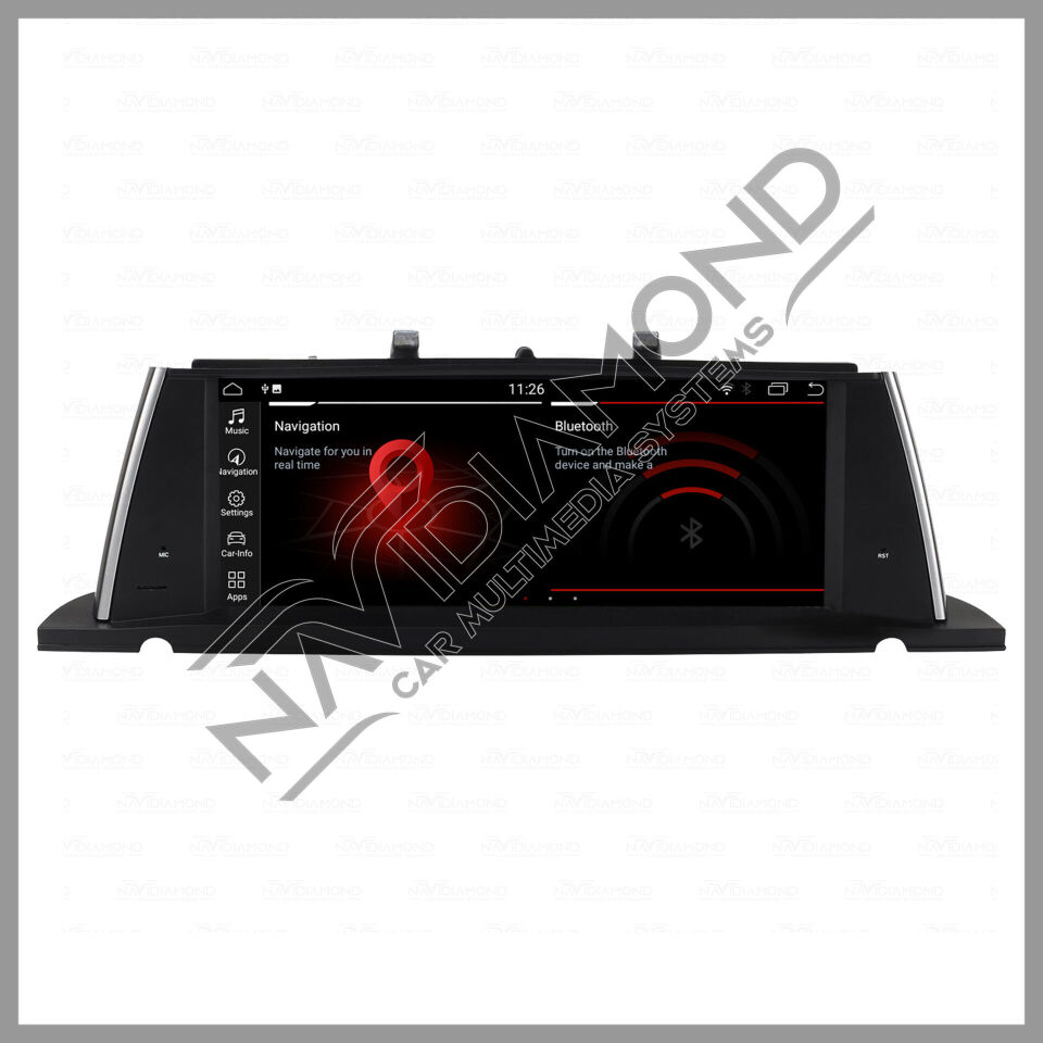 NAVIDIAMOND BMW 5 SERİSİ GT 2013 2016 10,2'' ANDROİD MULTIMEDYA NBT EKRAN