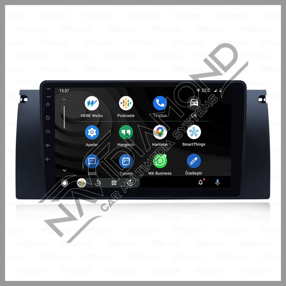 NAVIDIAMOND 5 SERİSİ X5 E39 9'' ANDROİD OEM MULTIMEDYA EKRAN