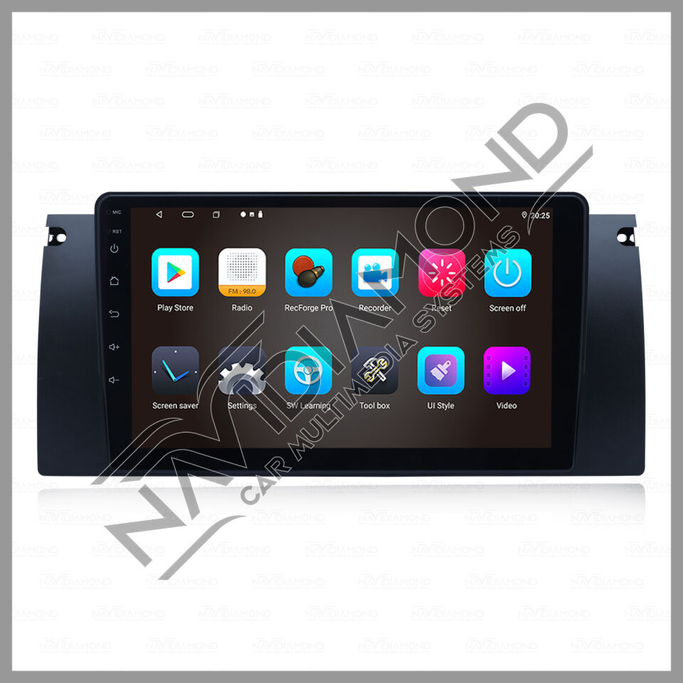 NAVIDIAMOND 5 SERİSİ X5 E39 9'' ANDROİD OEM MULTIMEDYA EKRAN