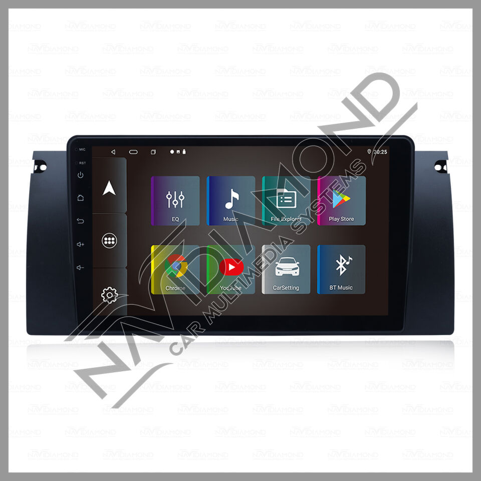 NAVIDIAMOND 5 SERİSİ X5 E39 9'' ANDROİD OEM MULTIMEDYA EKRAN