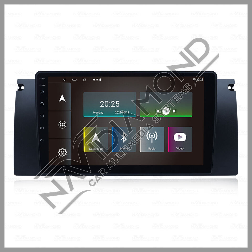NAVIDIAMOND 5 SERİSİ X5 E39 9'' ANDROİD OEM MULTIMEDYA EKRAN