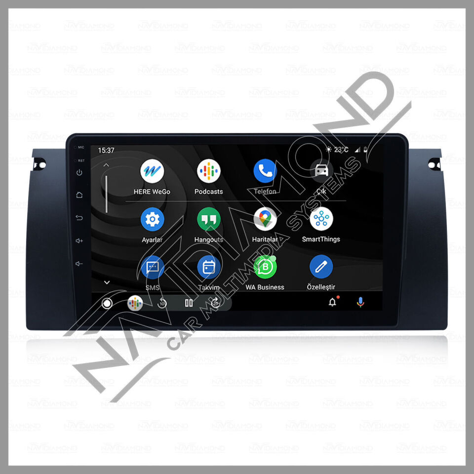 NAVIDIAMOND 5 SERİSİ X5 E39 9'' ANDROİD OEM MULTIMEDYA EKRAN
