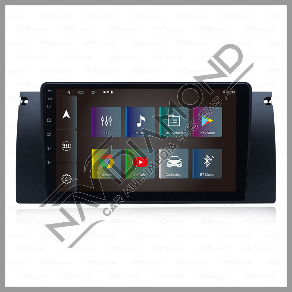 NAVIDIAMOND 5 SERİSİ X5 E39 9'' ANDROİD OEM MULTIMEDYA EKRAN