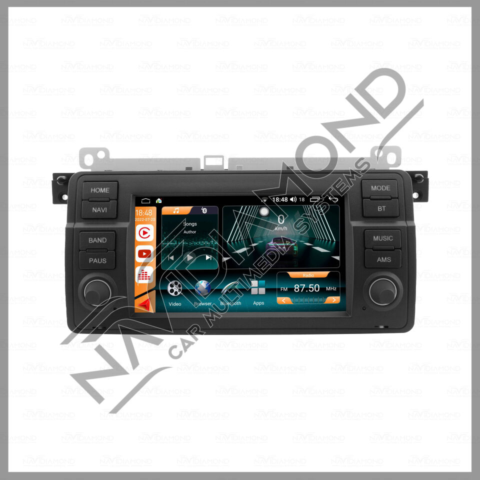 NAVIDIAMOND BMW 3 SERİSİ E46 7'' ORJİNAL TASARIM ANDROİD MULTIMEDYA