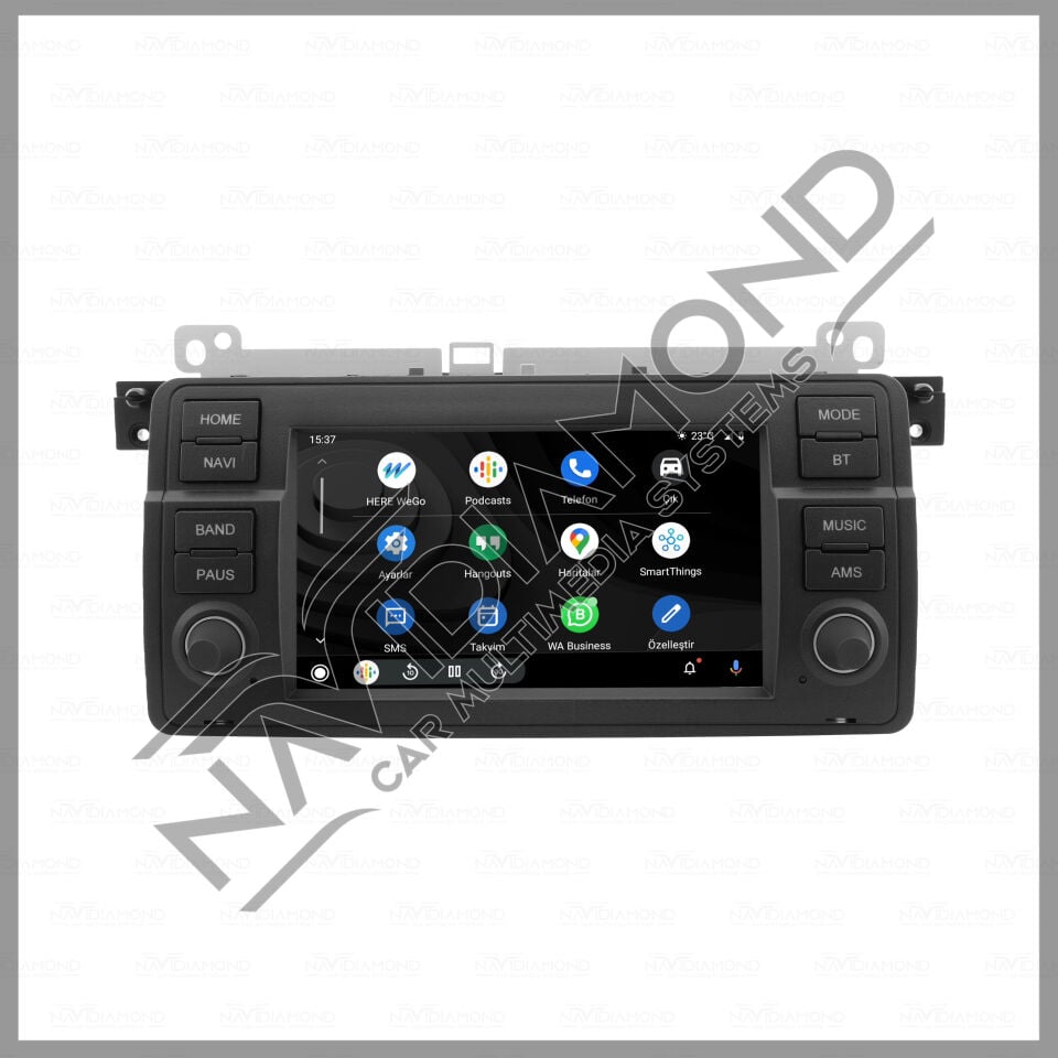 NAVIDIAMOND BMW 3 SERİSİ E46 7'' ORJİNAL TASARIM ANDROİD MULTIMEDYA