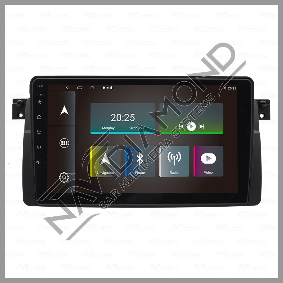 NAVIDIAMOND 3 SERİSİ E46 ANDROİD OEM MULTIMEDYA NAVİGASYON EKRAN