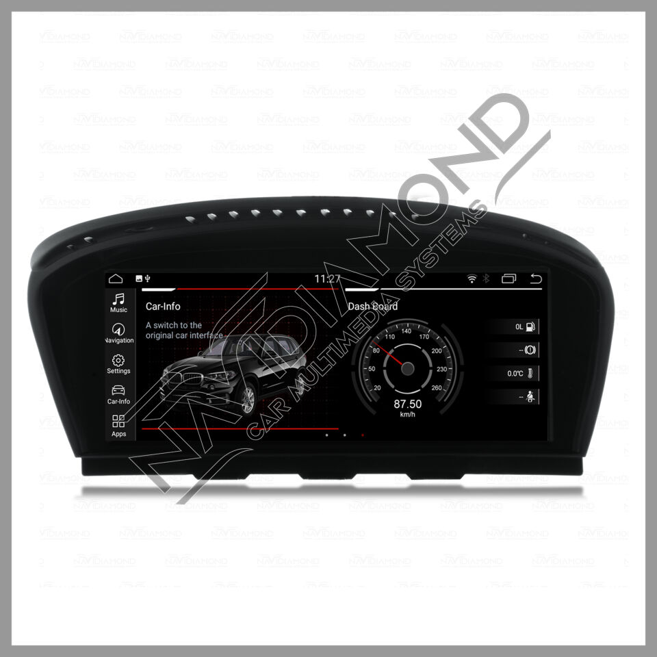 NAVIDIAMOND BMW 5 SERİSİ E60 CIC 2009 2012 8,8'' ANDROİD MULTIMEDYA NBT EKRAN
