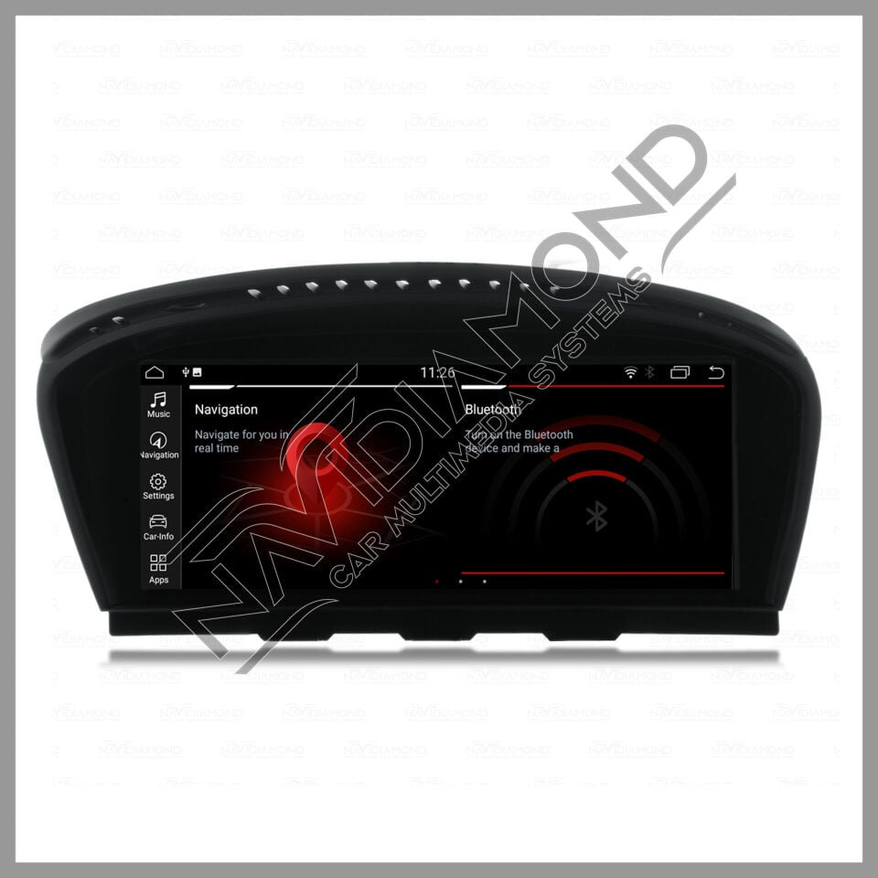 NAVIDIAMOND BMW 5 SERİSİ E60 CCC 2004 2008  8,8'' ANDROİD MULTIMEDYA NBT EKRAN