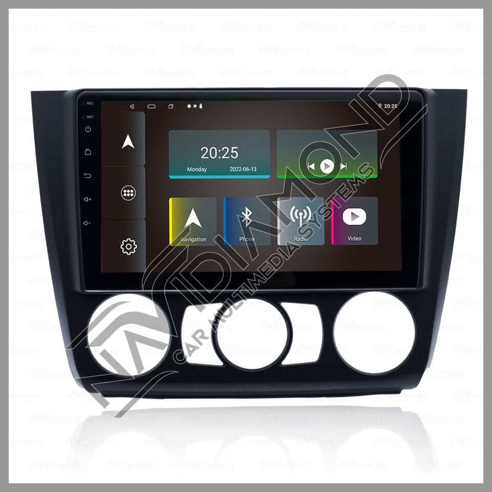 NAVIDIAMOND BMW 1 SERİSİ E81 E82- E87 -E88 ANROİD OEM MULTIMEDYA ANALOG