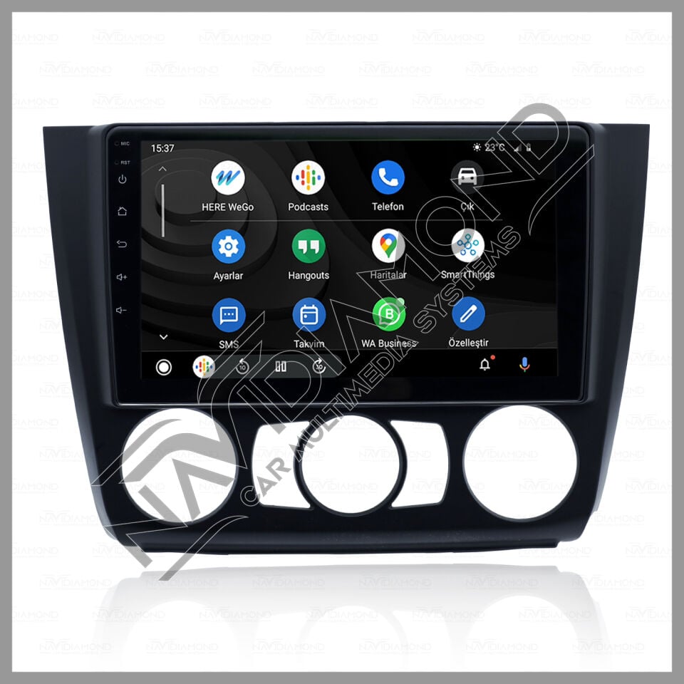 NAVIDIAMOND BMW 1 SERİSİ E81-E82-E87 E88 ANROİD OEM MULTIMEDYA ANALOG