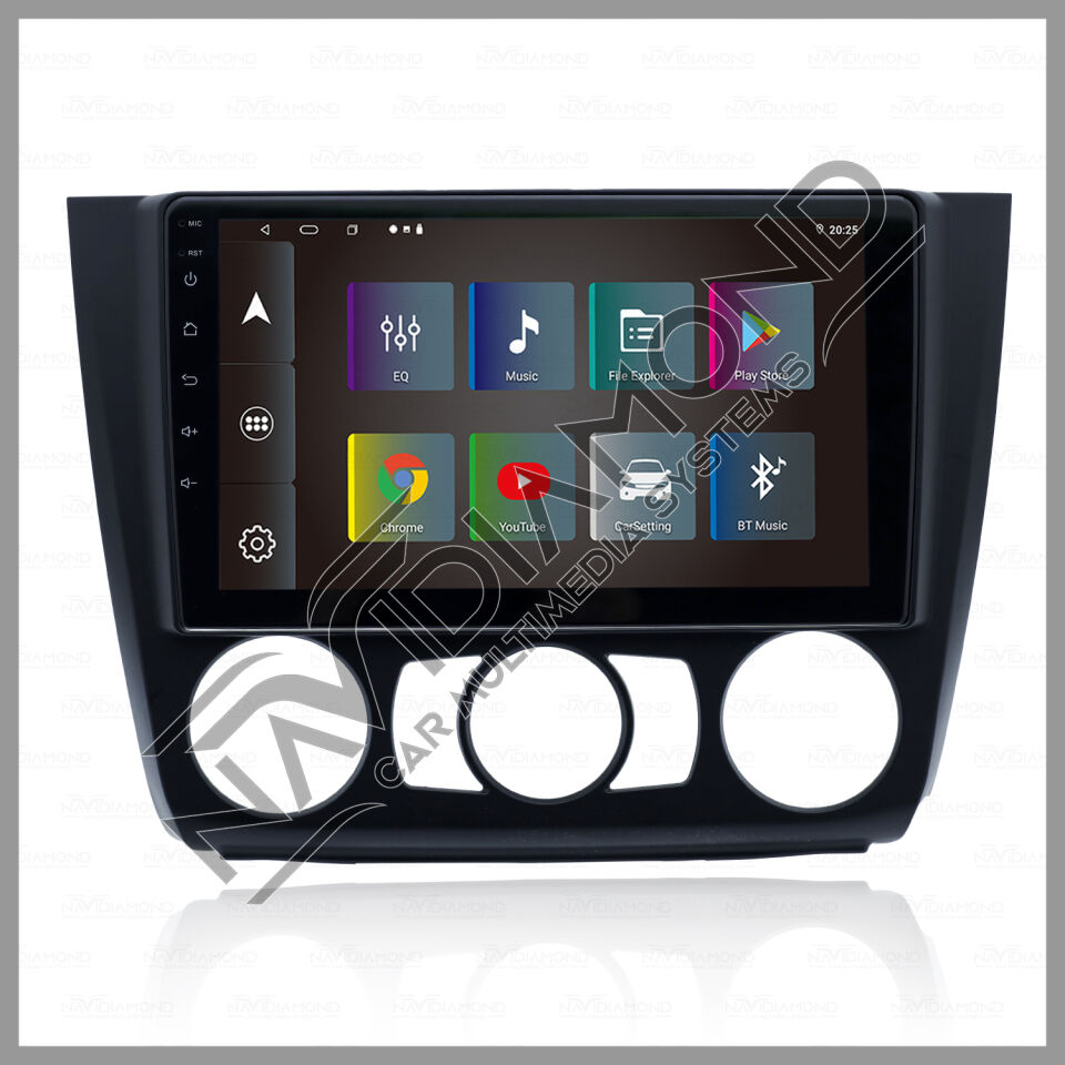 NAVIDIAMOND BMW 1 SERİSİ E81-E82-E87 E88 ANROİD OEM MULTIMEDYA ANALOG