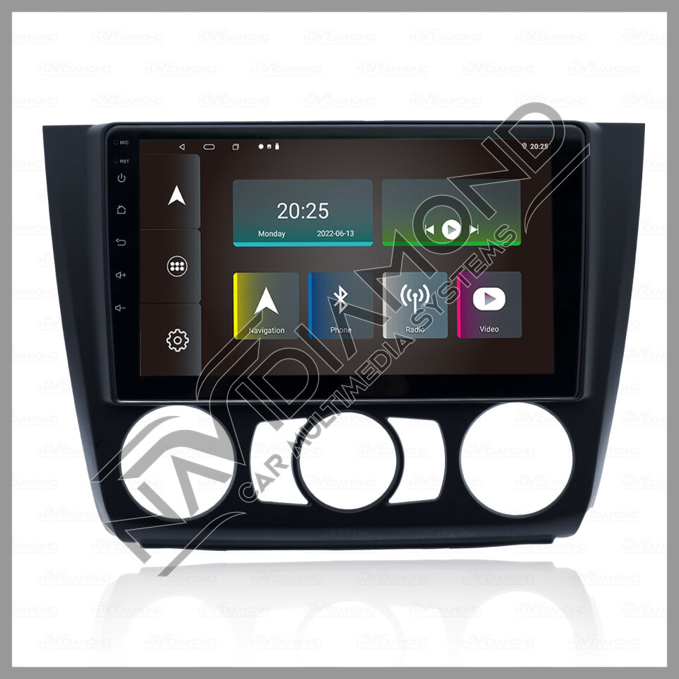 NAVIDIAMOND BMW 1 SERİSİ E81 E82 E87 E88 ANROİD OEM MULTIMEDYA ANALOG