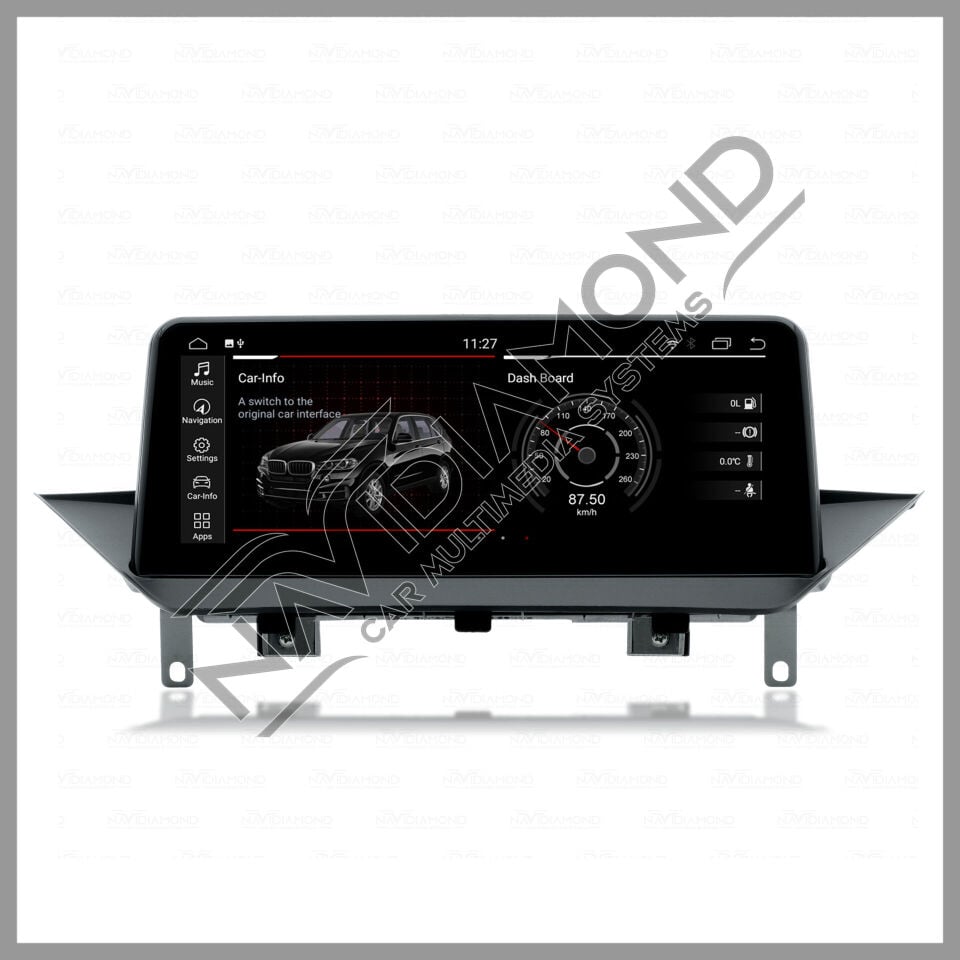 NAVIDIAMOND BMW X1 E84 iDrive 2009-2015  ANDROID MULTIMEDYA NBT NAVİGASYON EKRAN