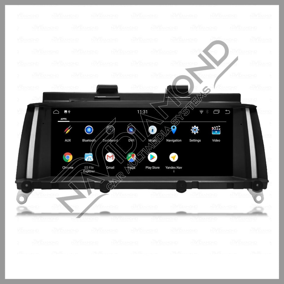 NAVIDIAMOND BMW X3 F25 2011 2013 ANDROID MULTIMEDYA NBT NAVİGASYON EKRAN