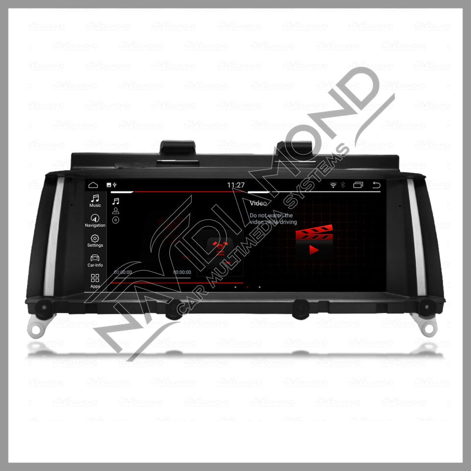 NAVIDIAMOND BMW X3 F25 2011 2013 ANDROID MULTIMEDYA NBT NAVİGASYON EKRAN