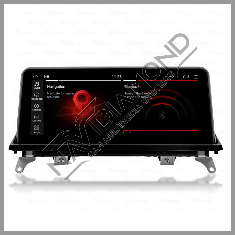 NAVIDIAMOND BMW X5 X6 E70 2007 2010 ANDROID MULTIMEDYA NBT NAVİGASYON EKRAN