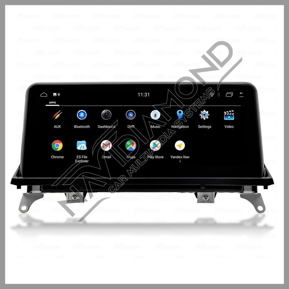 NAVIDIAMOND BMW X5 X6 E70 2011 2013 ANDROID MULTIMEDYA NBT NAVİGASYON EKRAN