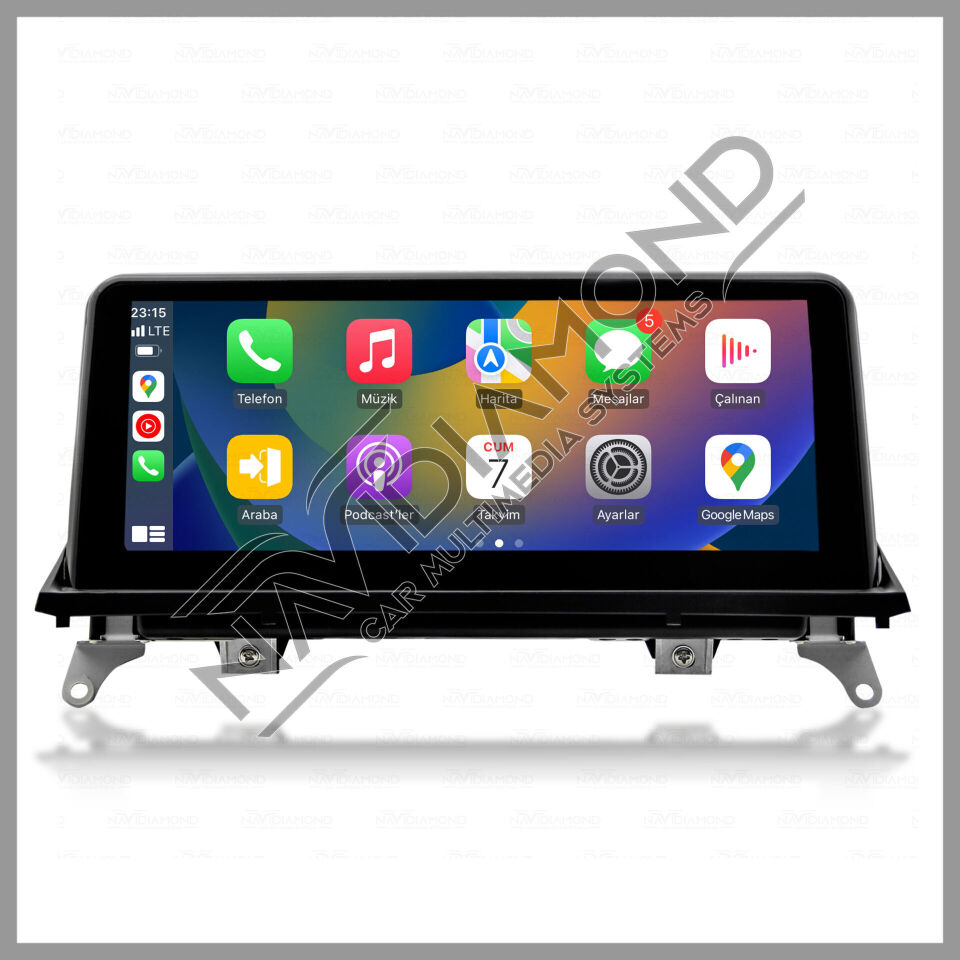 NAVIDIAMOND BMW  X5 X6 F15 2014 2017 ANDROID MULTIMEDYA NBT NAVİGASYON EKRAN