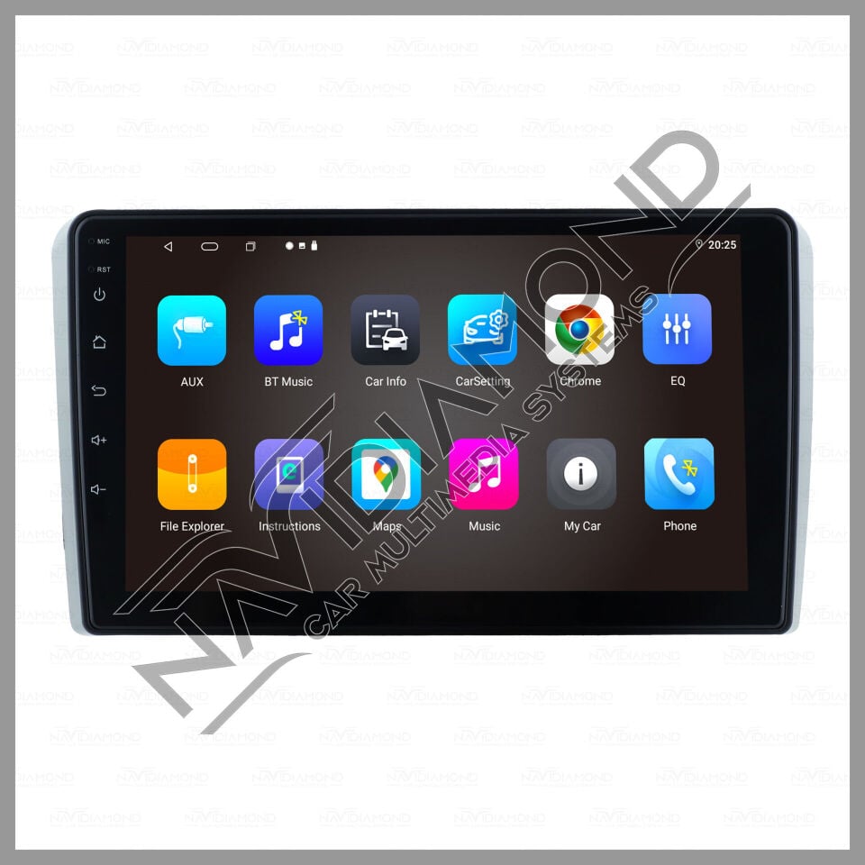 NAVIDIAMOND AUDİ A3 2002 2008 9'' ANDROİD OEM MULTIMEDYA EKRAN NAVİGASYON NVD-6833