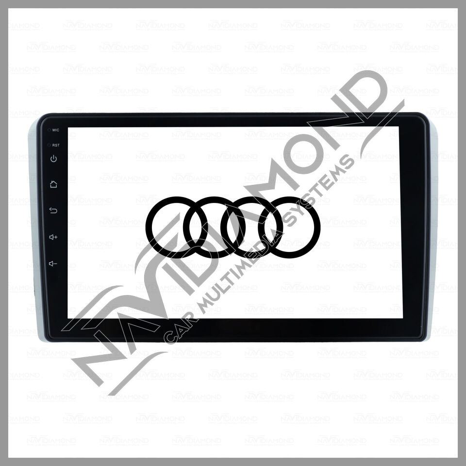 NAVIDIAMOND AUDİ A3 2002 2008 9'' ANDROİD OEM MULTIMEDYA EKRAN NAVİGASYON NVD-6834