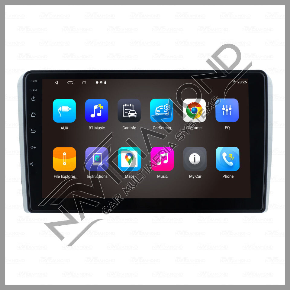 NAVIDIAMOND AUDİ A3 2002 2008 9'' ANDROİD OEM MULTIMEDYA EKRAN NAVİGASYON NVD-6834