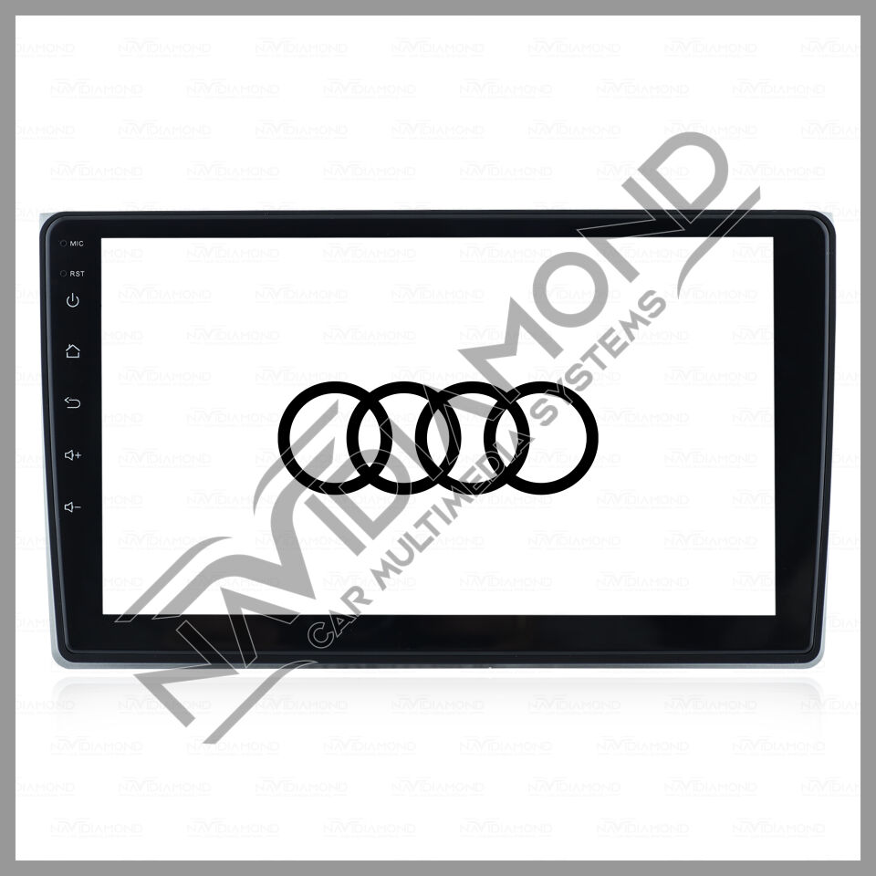 NAVIDIAMOND AUDİ A4 2002 2008  ORJİNAL TASARIM ANDROİD NAVİGASYON MULTIMEDYA NVD-6839