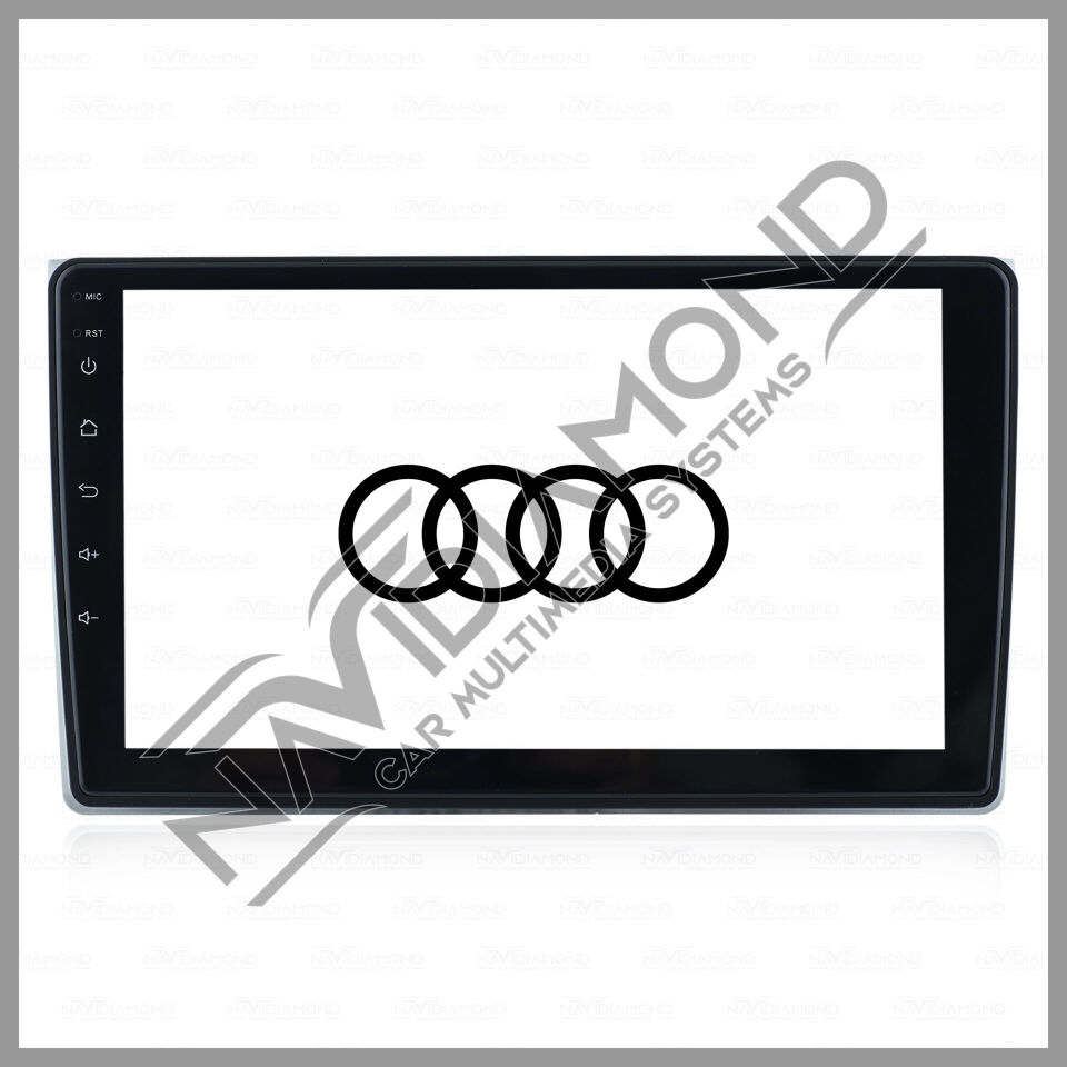 NAVIDIAMOND AUDİ A4 2002 2008  ORJİNAL TASARIM ANDROİD NAVİGASYON MULTIMEDYA NVD-6843