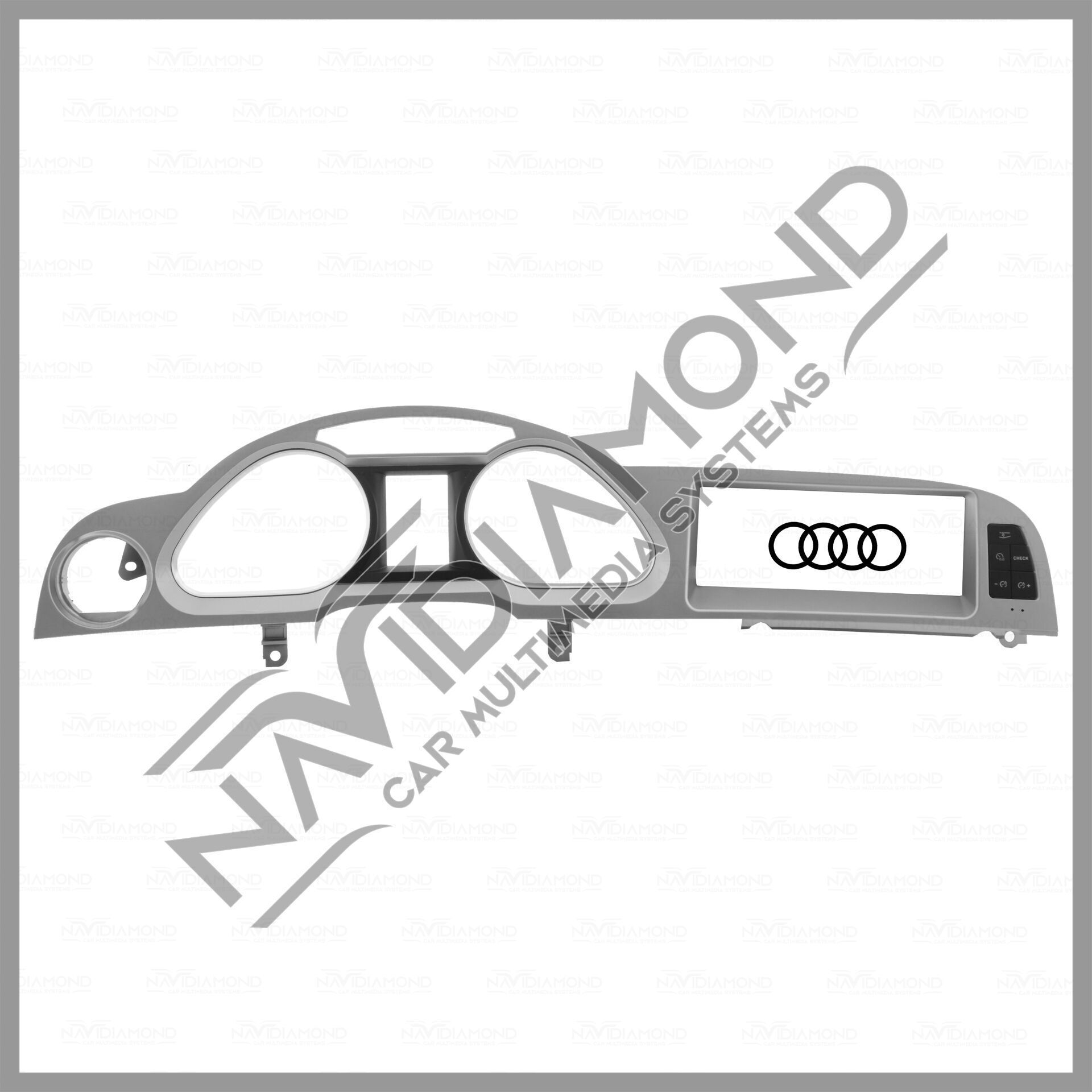 NAVIDIAMOND AUDİ A6 2010 2011 MULTIMEDYA NAVİGASYON EKRAN  HIGT MOST NVD-6862