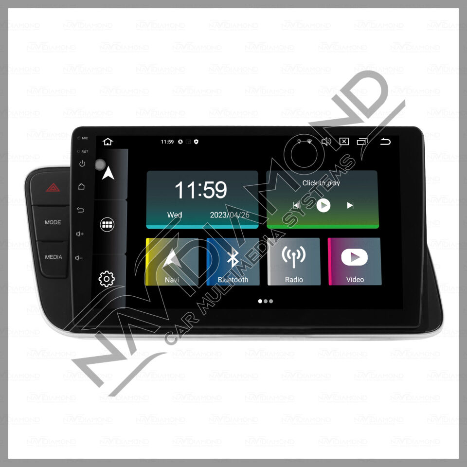NAVIDIAMOND AUDİ Q5 2009 2018 ANDROİD OEM MULTIMEDYA NAVİGASYON  NVD-6868